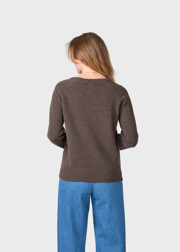 Klitmøller Collective ApS Nina knit Knitted sweaters Taupe
