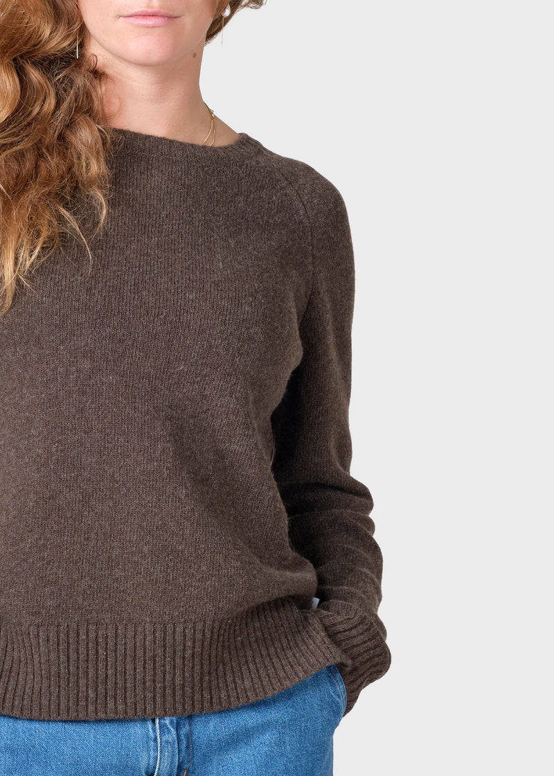 Klitmøller Collective ApS Nina knit Knitted sweaters Taupe
