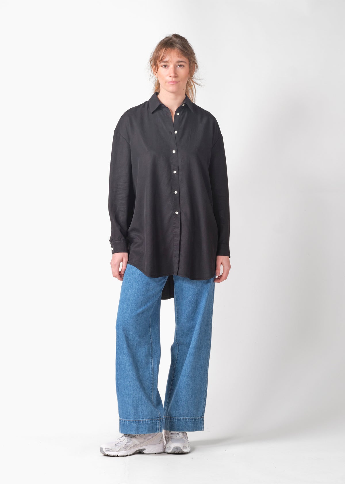 Klitmøller Collective ApS Ofelia lyocell shirt Shirts Black
