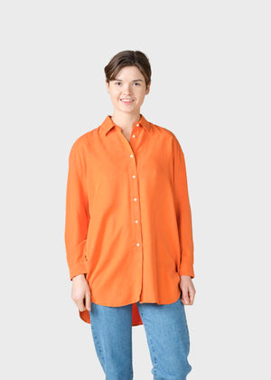 Klitmøller Collective ApS Ofelia lyocell shirt  Shirts Mandarin