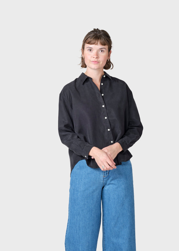 Klitmøller Collective ApS Ofelia short shirt  Shirts Black