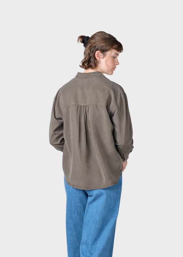 Klitmøller Collective ApS Ofelia short shirt  Shirts Taupe