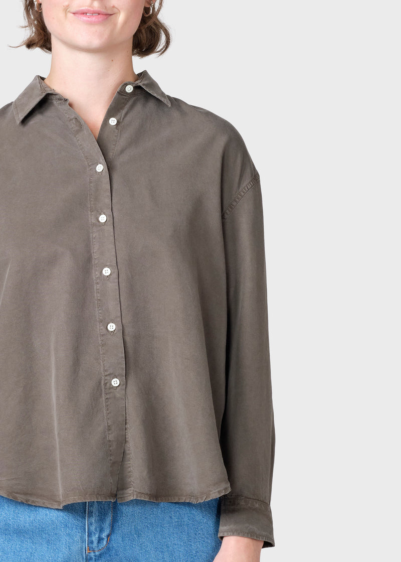 Klitmøller Collective ApS Ofelia short shirt  Shirts Taupe