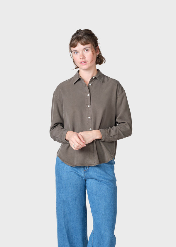 Klitmøller Collective ApS Ofelia short shirt  Shirts Taupe