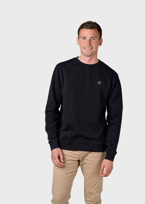 Klitmøller Collective ApS Olaf crew  Sweatshirts Black