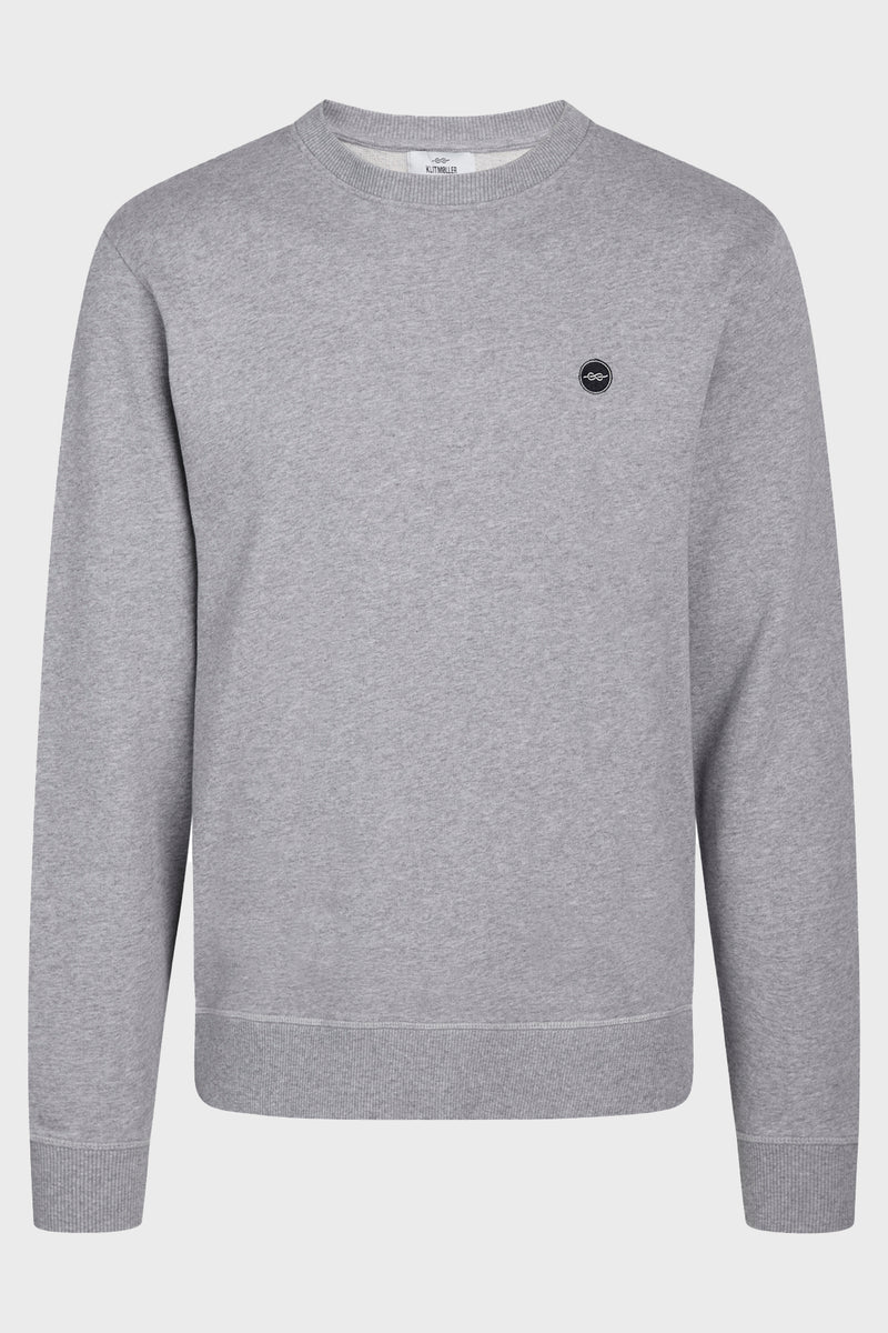 Klitmøller Collective ApS Olaf crew  Sweatshirts Grey melange