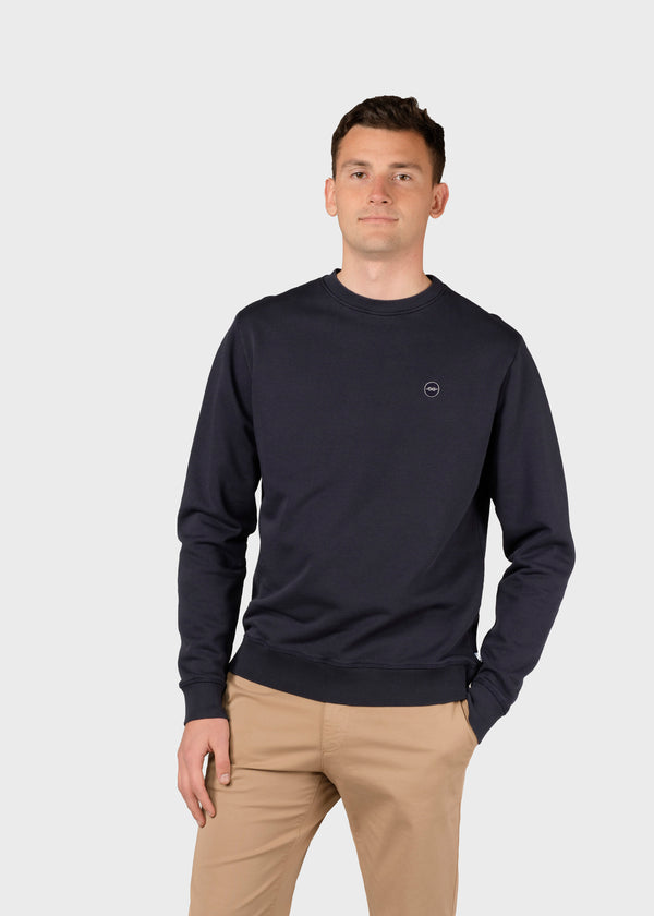 Klitmøller Collective ApS Olaf crew  Sweatshirts Navy