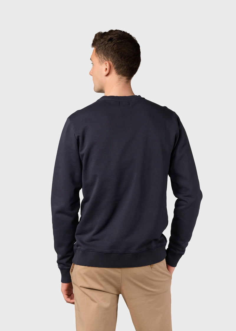 Klitmøller Collective ApS Olaf crew  Sweatshirts Navy