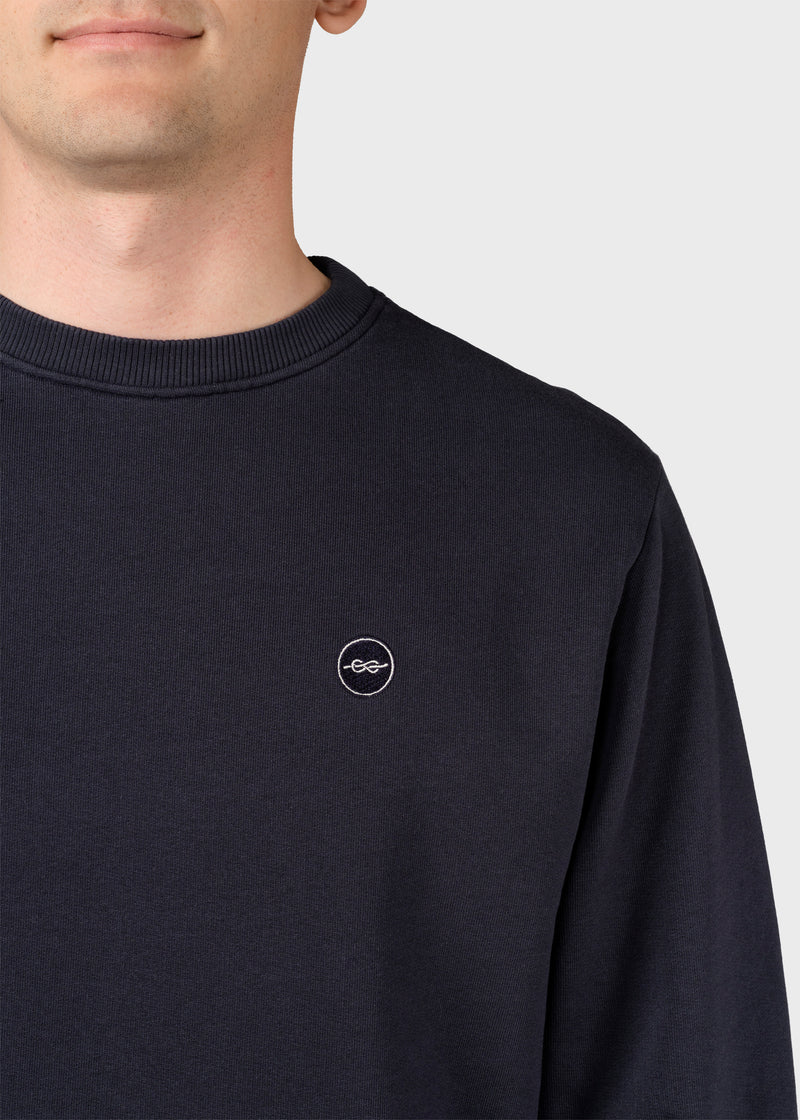 Klitmøller Collective ApS Olaf crew  Sweatshirts Navy