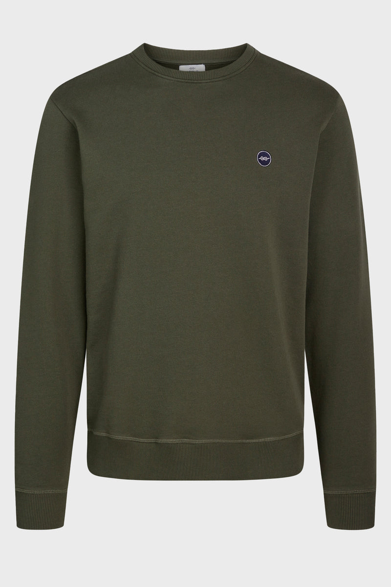 Klitmøller Collective ApS Olaf crew  Sweatshirts Olive