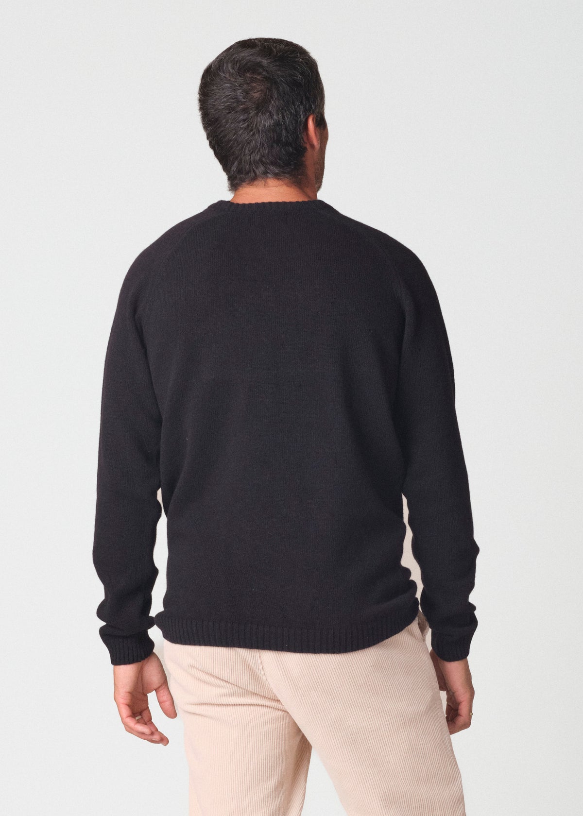 Klitmøller Collective ApS Ole knit Knitted sweaters Black