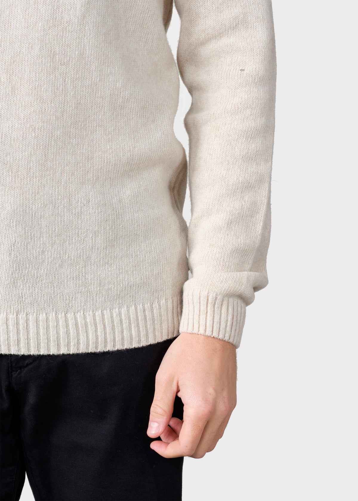Klitmøller Collective ApS Ole knit Knitted sweaters Pastel sand