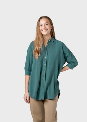 Klitmøller Collective ApS Oline shirt Shirts Moss Green