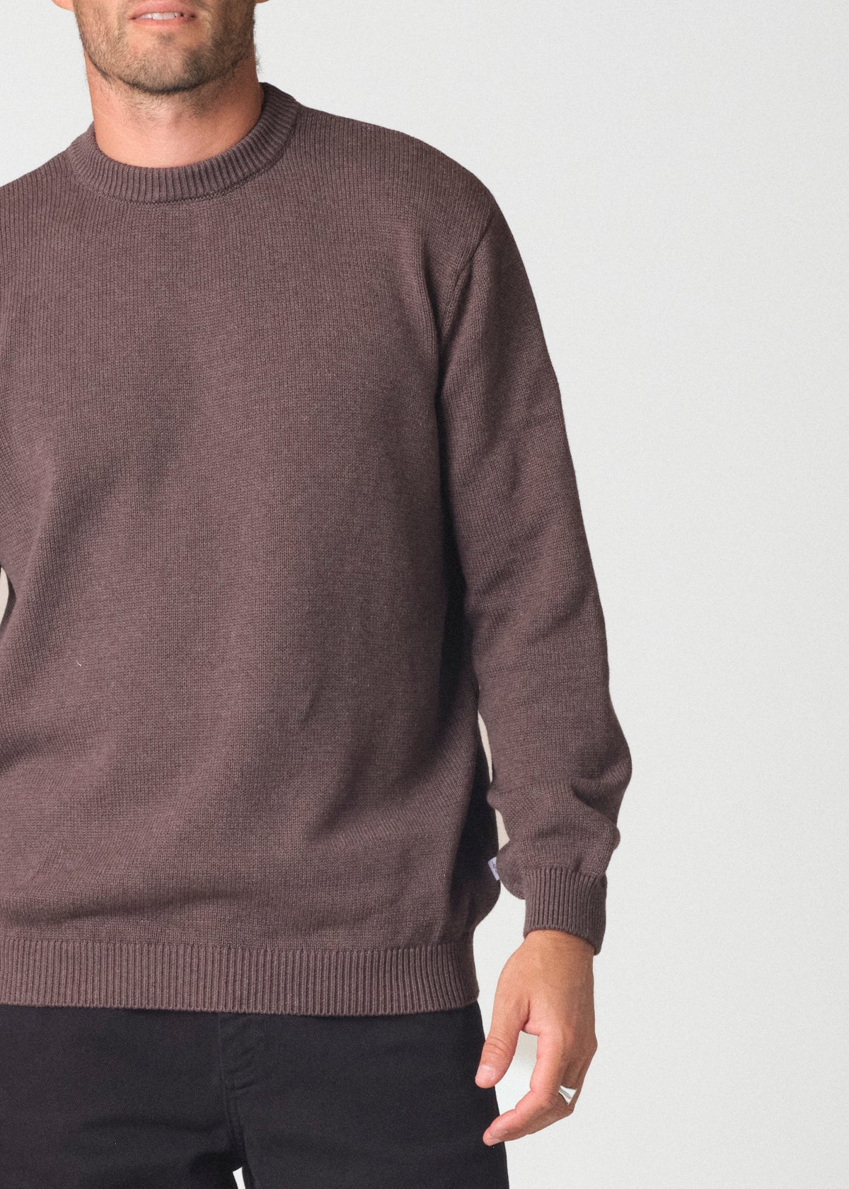 Klitmøller Collective ApS Owen knit Knitted sweaters Taupe