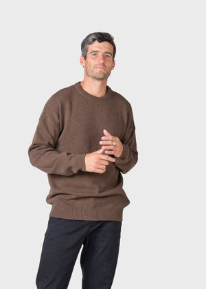 Klitmøller Collective ApS Owen knit  Knitted sweaters Taupe