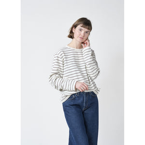 Klitmøller Collective ApS Paulina L/S tee T-Shirts Cream/taupe