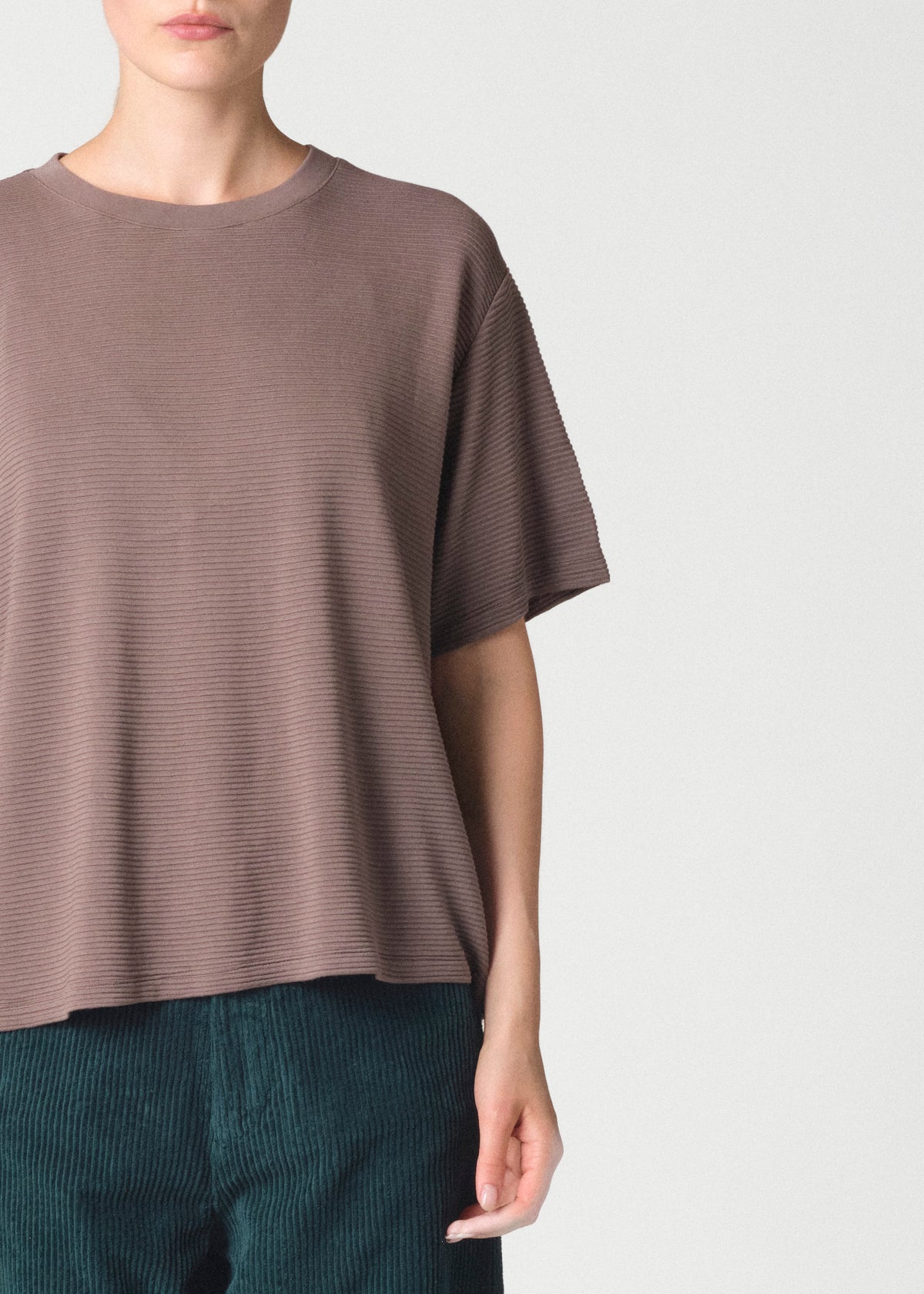 Klitmøller Collective ApS Payton tee T-Shirts Taupe