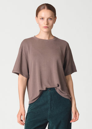 Klitmøller Collective ApS Payton tee T-Shirts Taupe