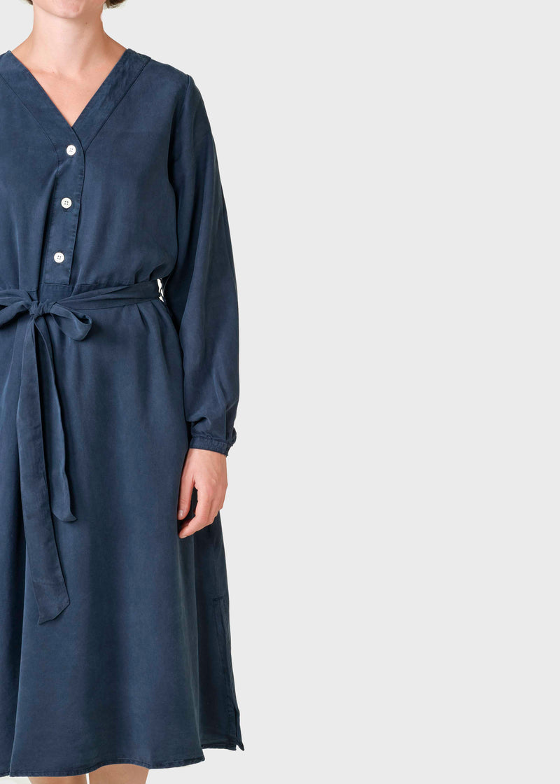 Klitmøller Collective ApS Pernille LS dress  Dress Navy