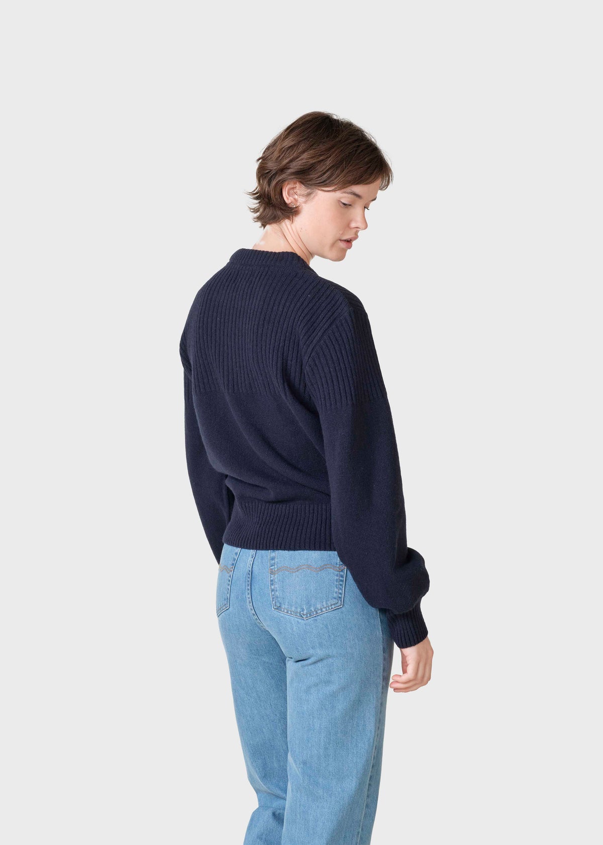 Klitmøller Collective ApS Rachel knit Knitted sweaters Navy