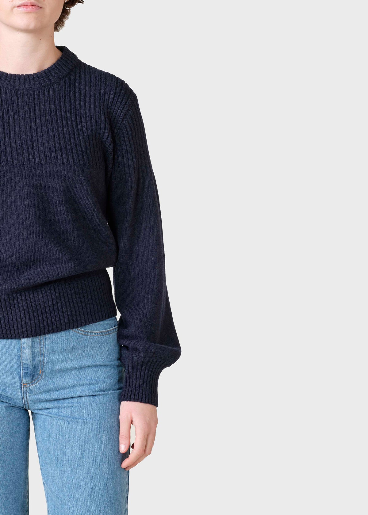 Klitmøller Collective ApS Rachel knit Knitted sweaters Navy