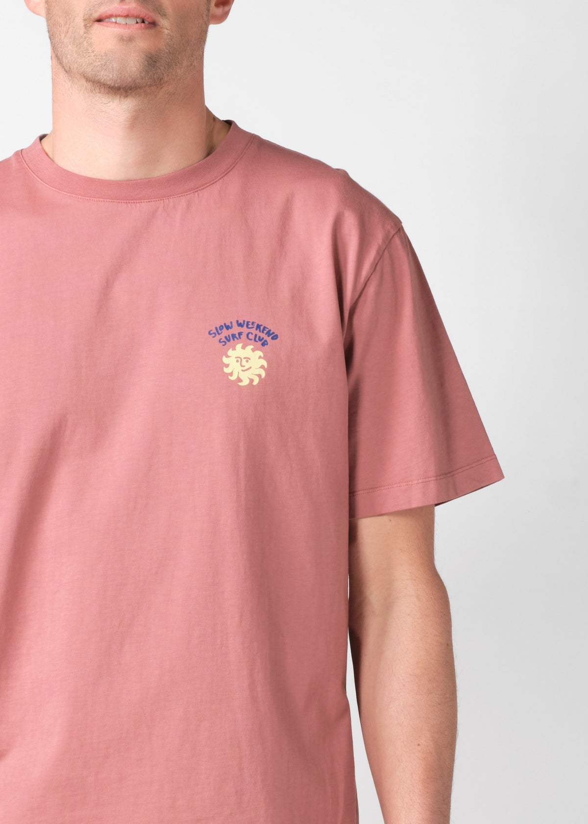 Klitmøller Collective ApS Rainer tee OCS T-Shirts Faded rose