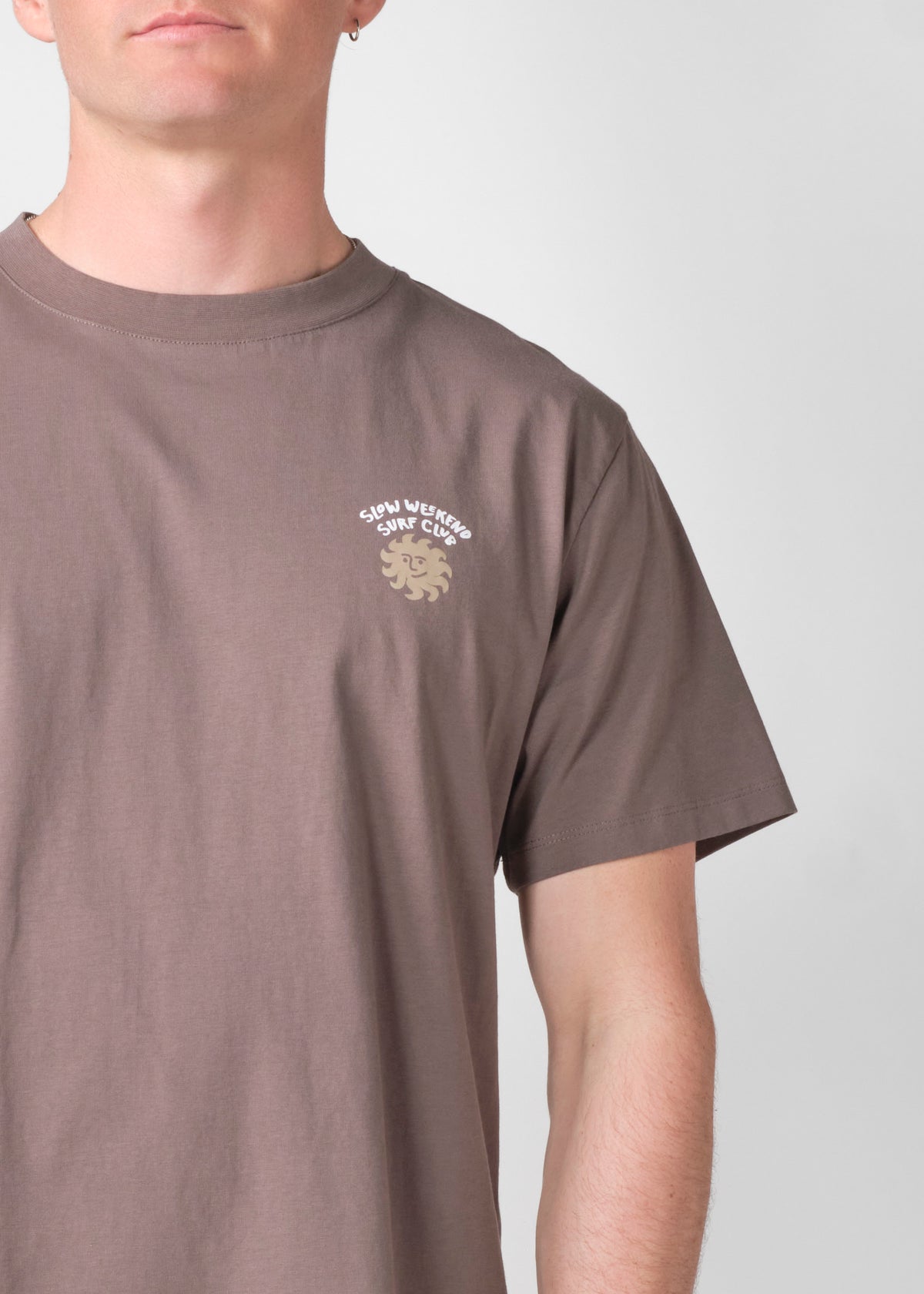 Klitmøller Collective ApS Rainer tee OCS T-Shirts Taupe