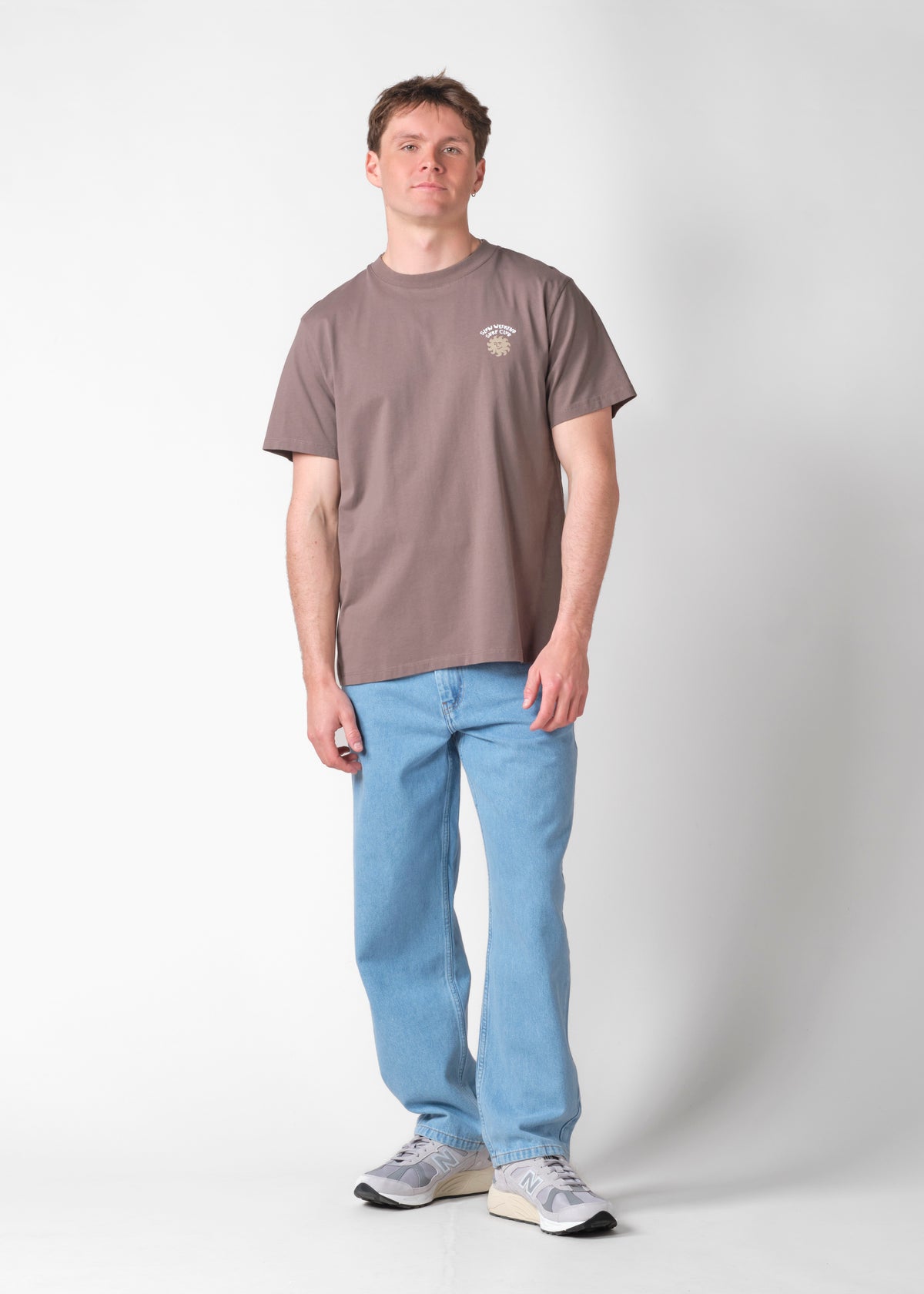 Klitmøller Collective ApS Rainer tee OCS T-Shirts Taupe
