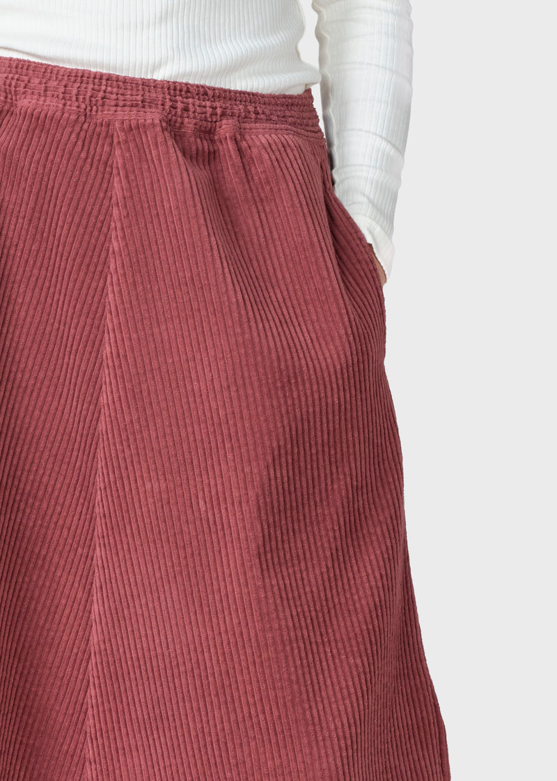 Klitmøller Collective ApS Ramona cord skirt  Skirts Burgundy