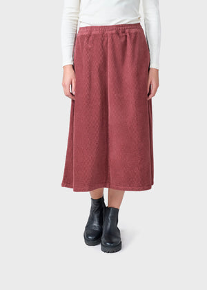 Klitmøller Collective ApS Ramona cord skirt  Skirts Burgundy