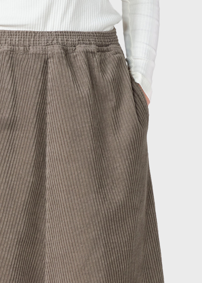 Klitmøller Collective ApS Ramona cord skirt  Skirts Taupe
