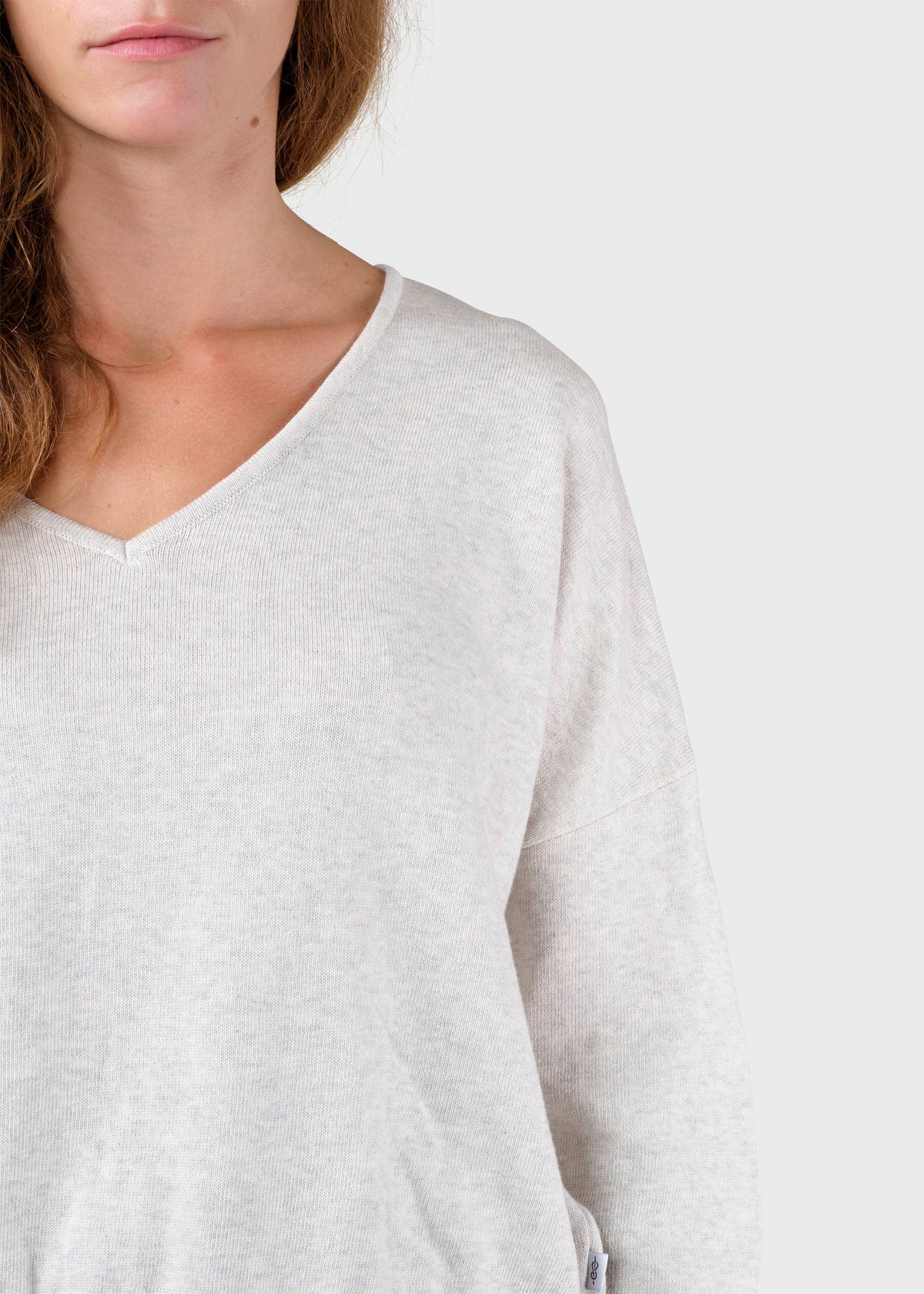 Klitmøller Collective ApS Randi knit Knitted sweaters Cream melange