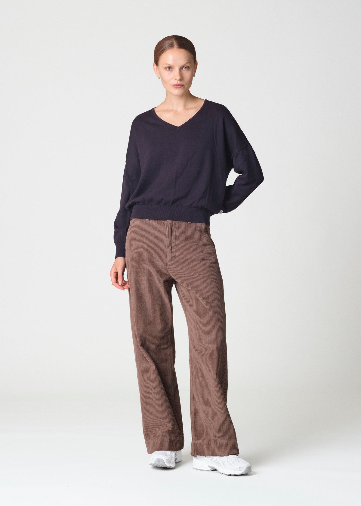 Klitmøller Collective ApS Randi knit Knitted sweaters Navy