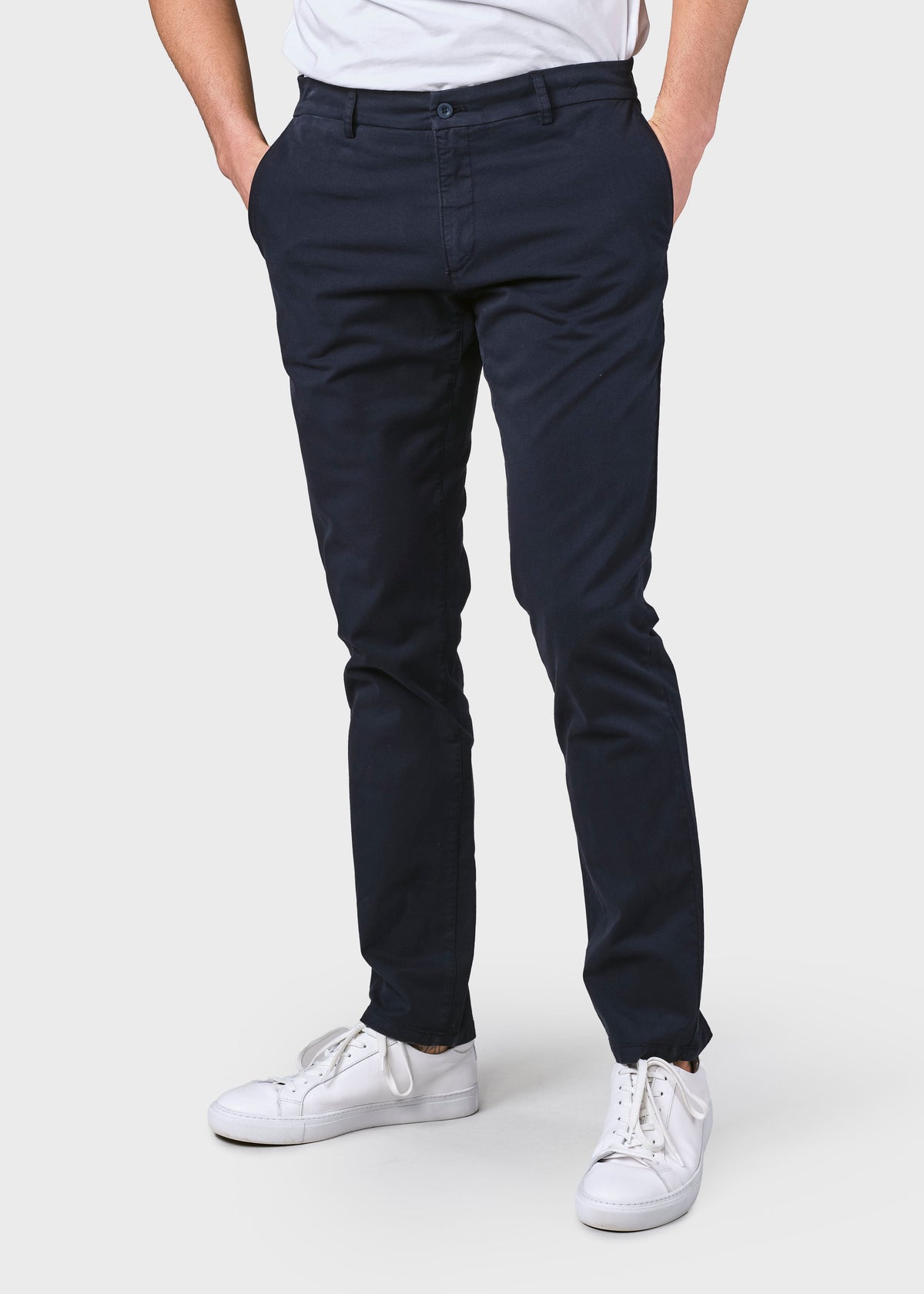 Klitmøller Collective ApS Ras twill chinos Pants Navy