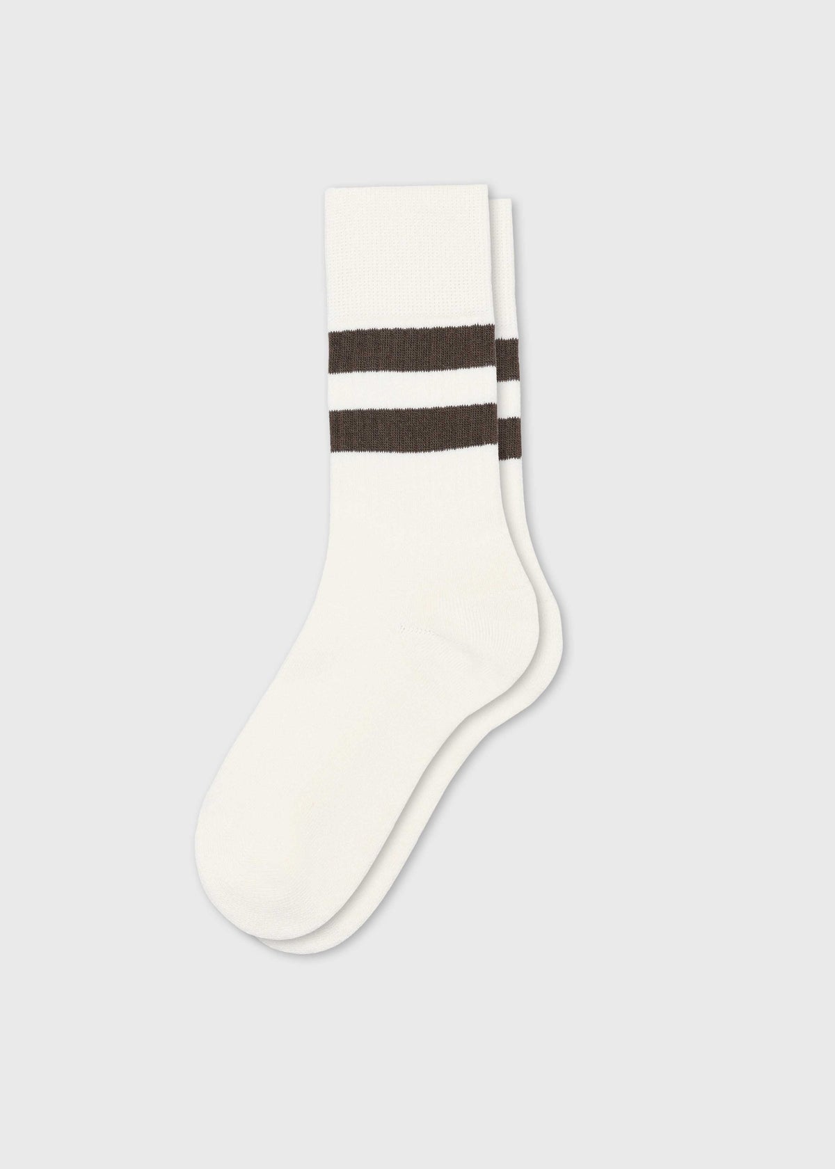 Klitmøller Collective ApS Retro cotton sock Socks Cream/taupe