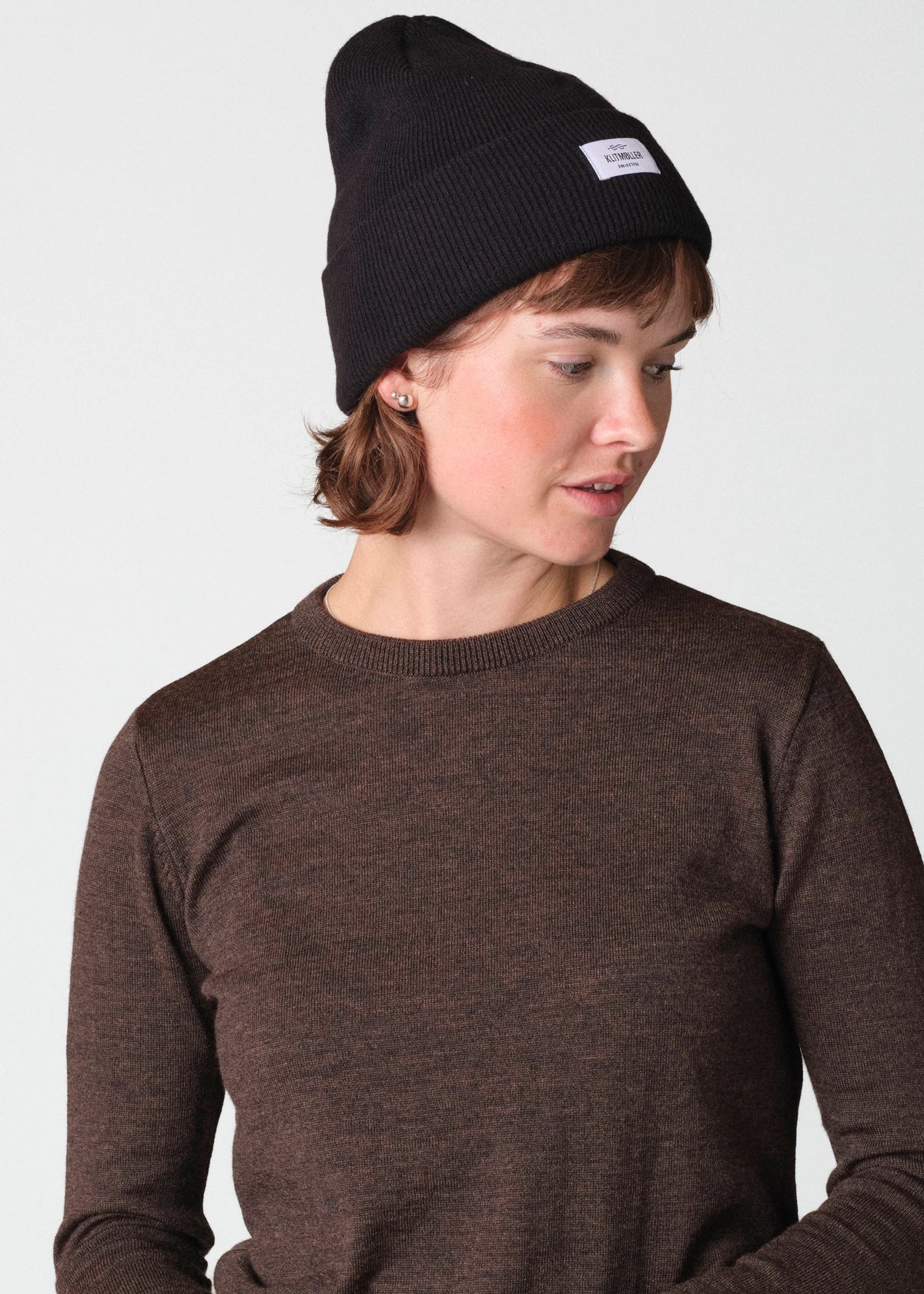 Klitmøller Collective ApS Rib beanie Beanies Black