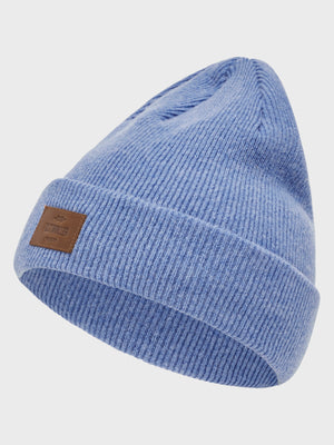 Klitmøller Collective ApS Rib beanie Beanies Light blue