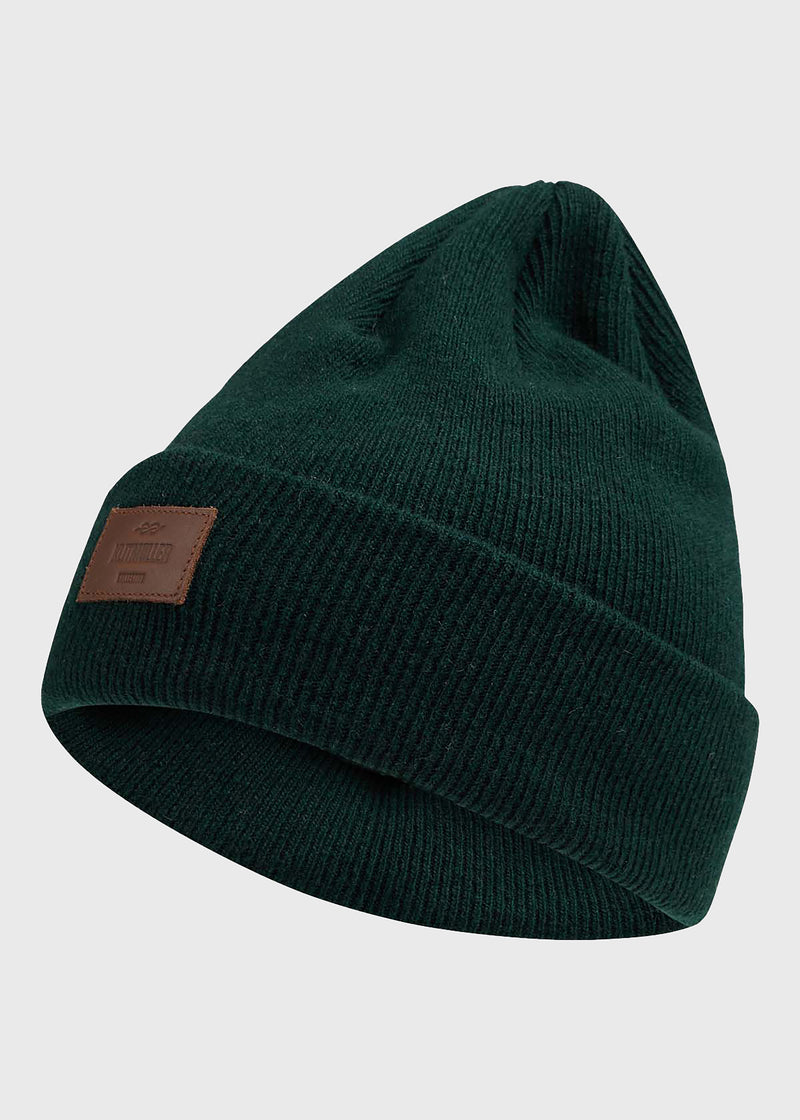 Klitmøller Collective ApS Rib beanie Beanies Moss Green