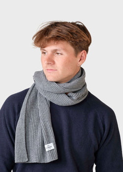 Klitmøller Collective ApS North scarf  Scarfs Light grey