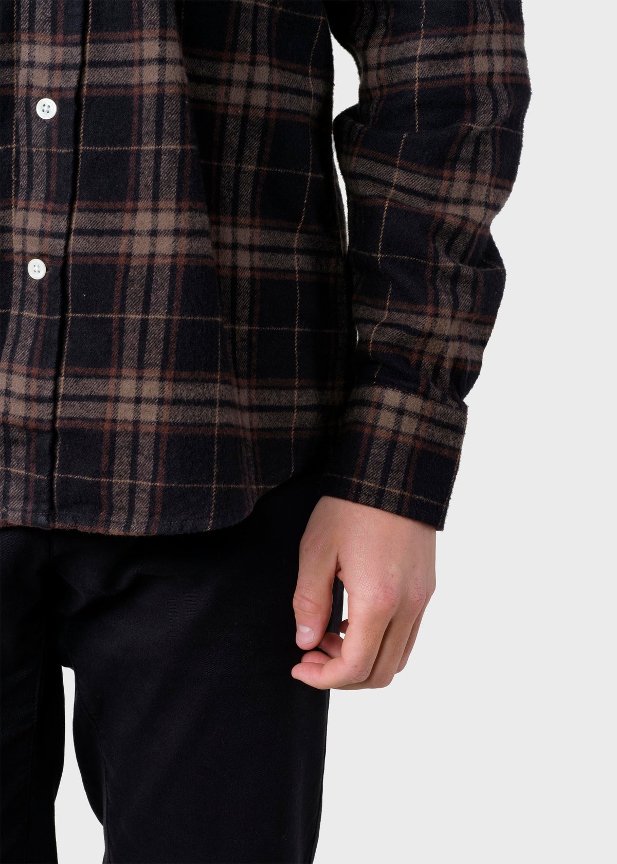 Klitmøller Collective ApS Rocco shirt  Shirts Brown check