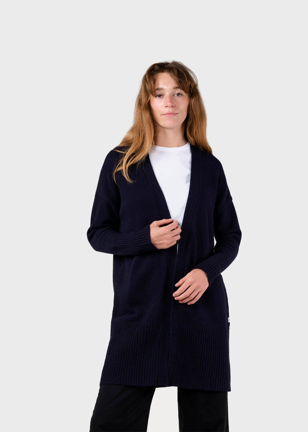 Klitmøller Collective ApS Rosemarie knit cardigan Knitted sweaters Navy