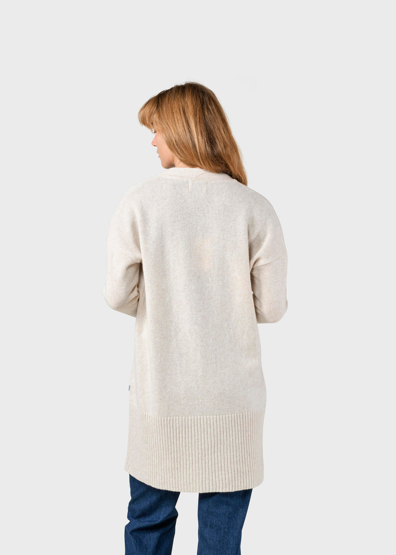 Klitmøller Collective ApS Rosemarie knit cardigan Knitted sweaters Pastel sand