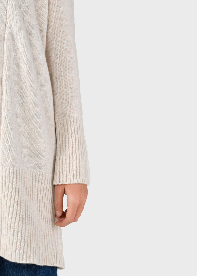 Klitmøller Collective ApS Rosemarie knit cardigan Knitted sweaters Pastel sand