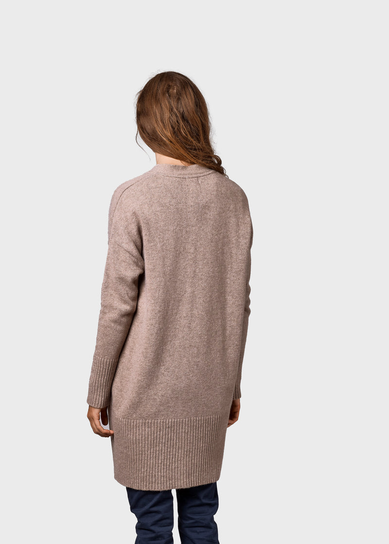 Klitmøller Collective ApS Rosemarie knit cardigan Knitted sweaters Sand