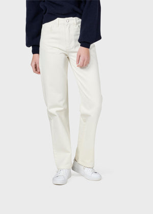 Klitmøller Collective ApS Rubi denim pants Pants Cream