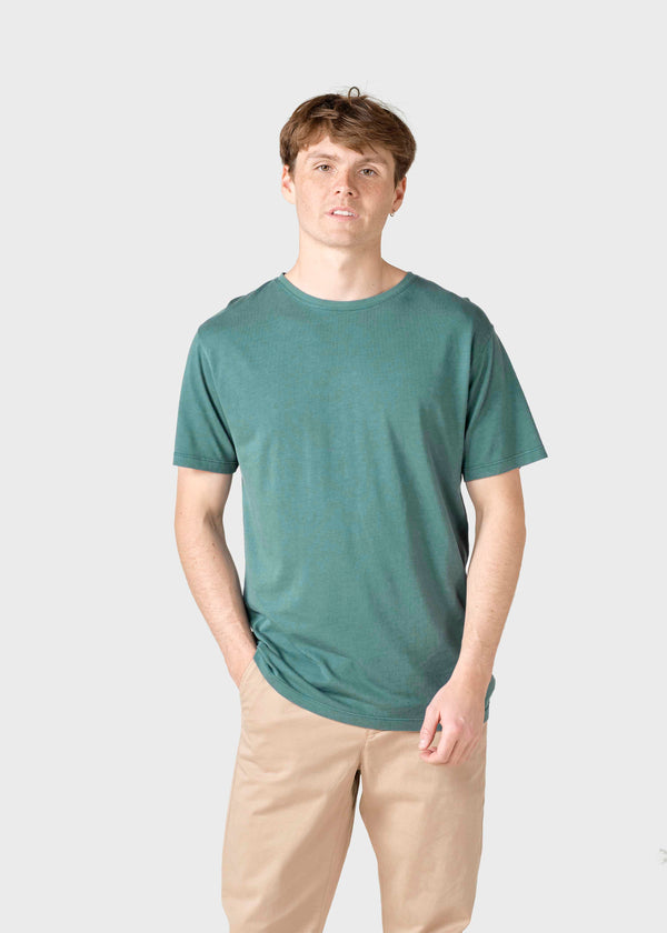 Klitmøller Collective ApS Rufus tee  T-Shirts Moss Green