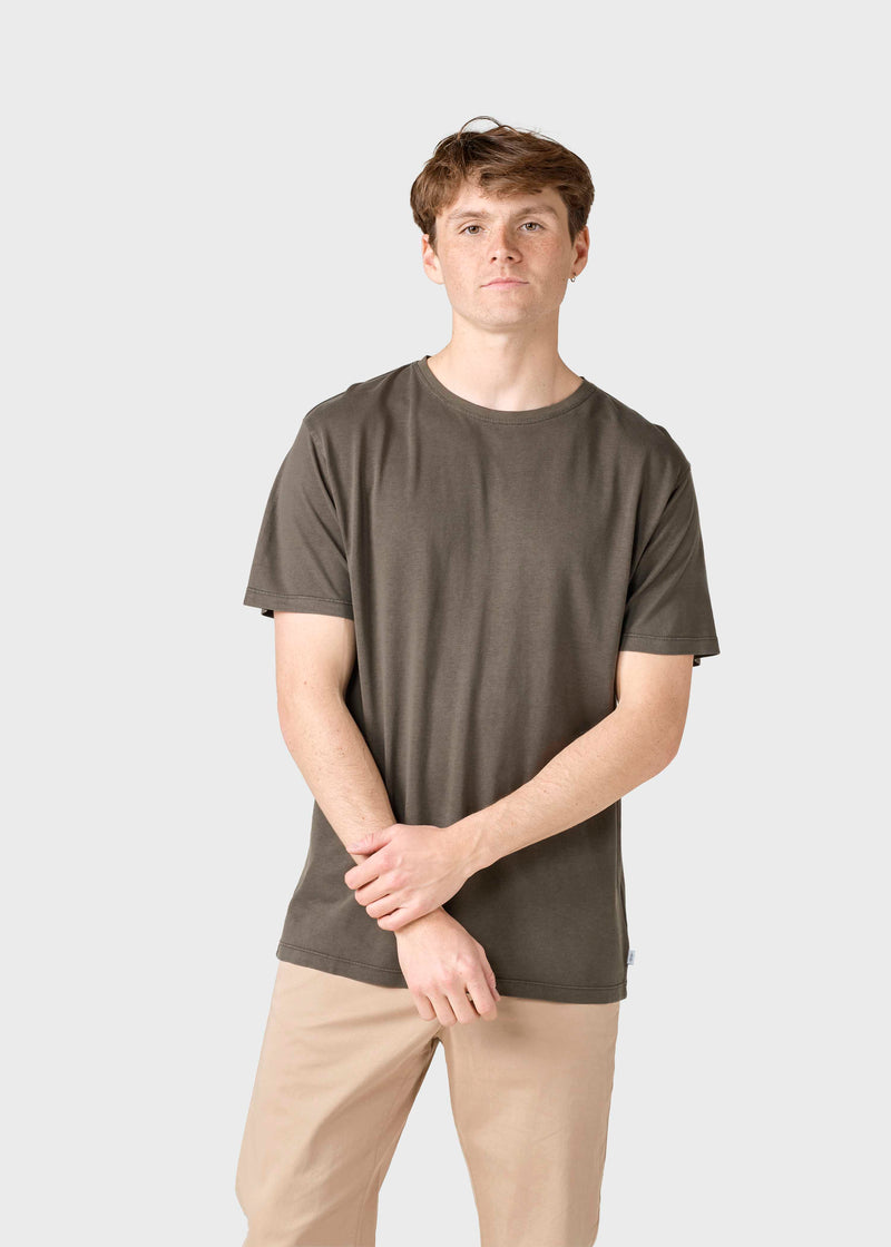 Klitmøller Collective ApS Rufus tee  T-Shirts Olive