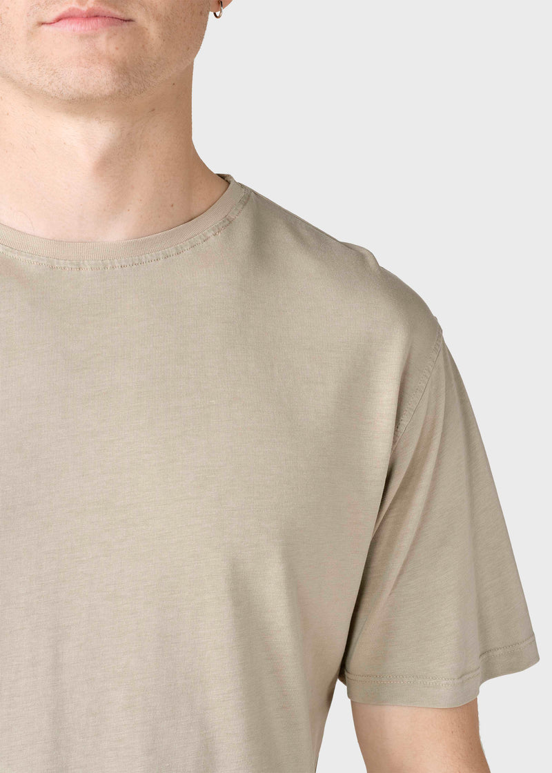 Klitmøller Collective ApS Rufus tee  T-Shirts Sand
