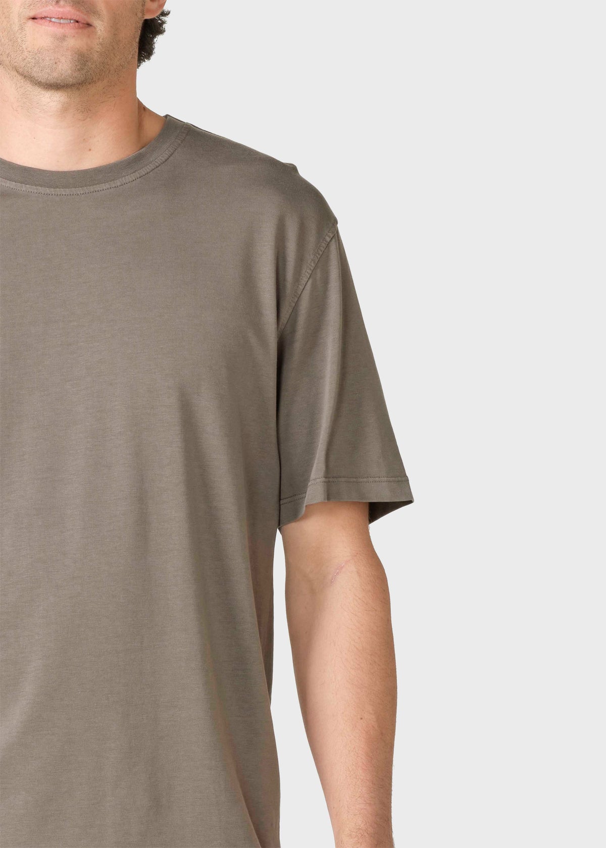 Klitmøller Collective ApS Rufus tee OCS T-Shirts Taupe