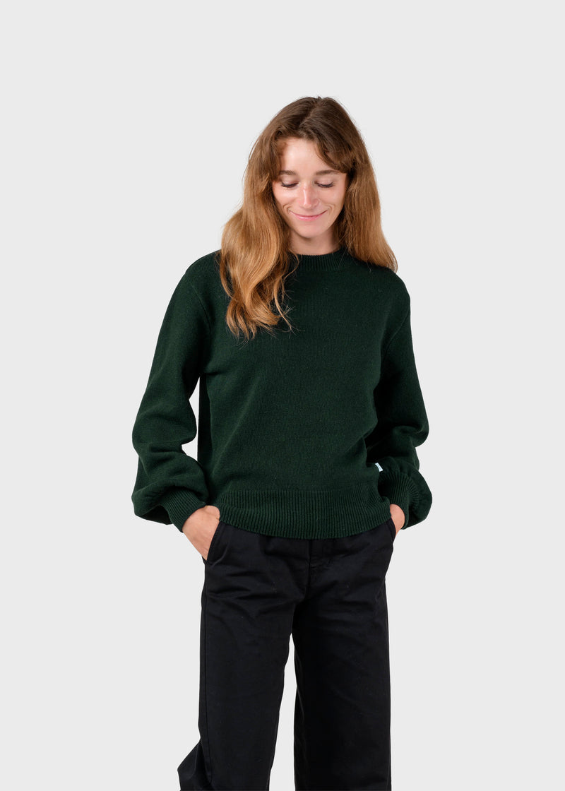 Klitmøller Collective ApS Sabine knit Knitted sweaters Moss Green